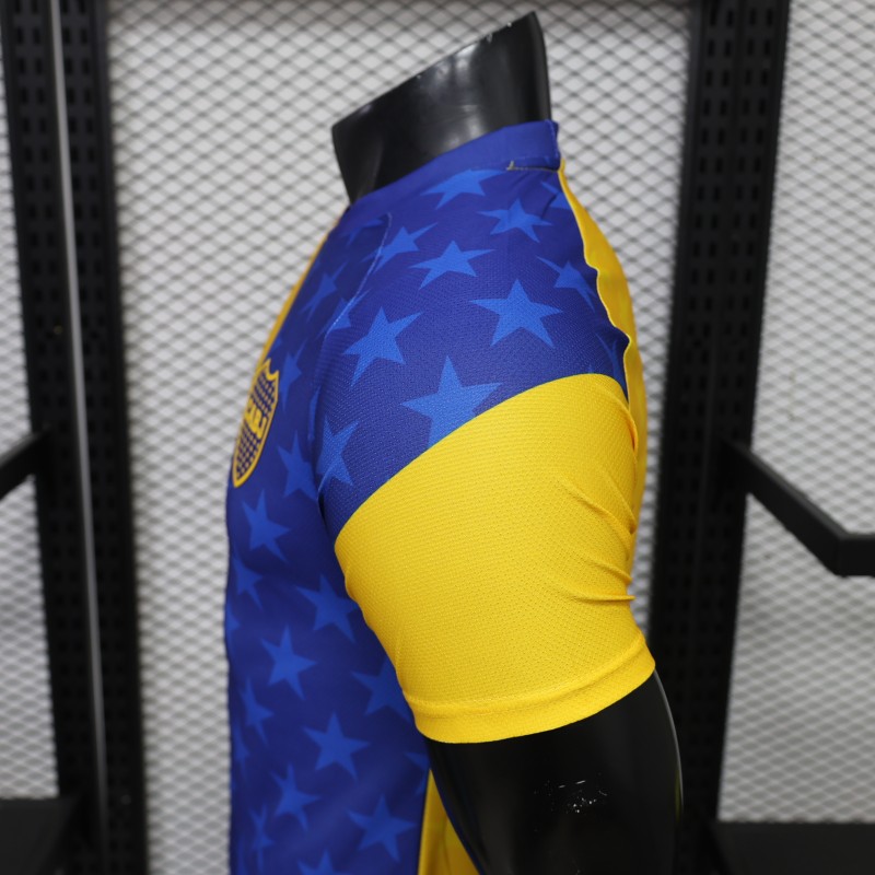 Player Version 26/27 Boca Juniors Special Edition Blue Yellow Jersey