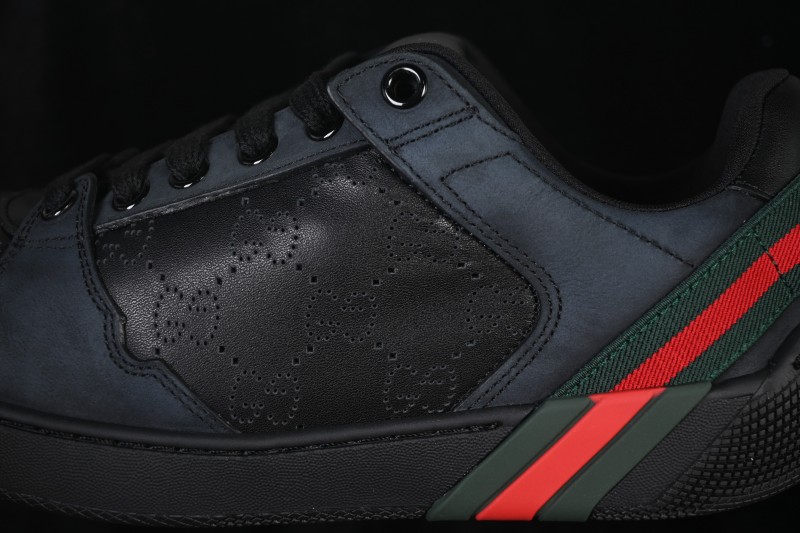 Gucci Primavera Screener Casual Sneakers with Interlocking G and Web Detail - FAGIV9078