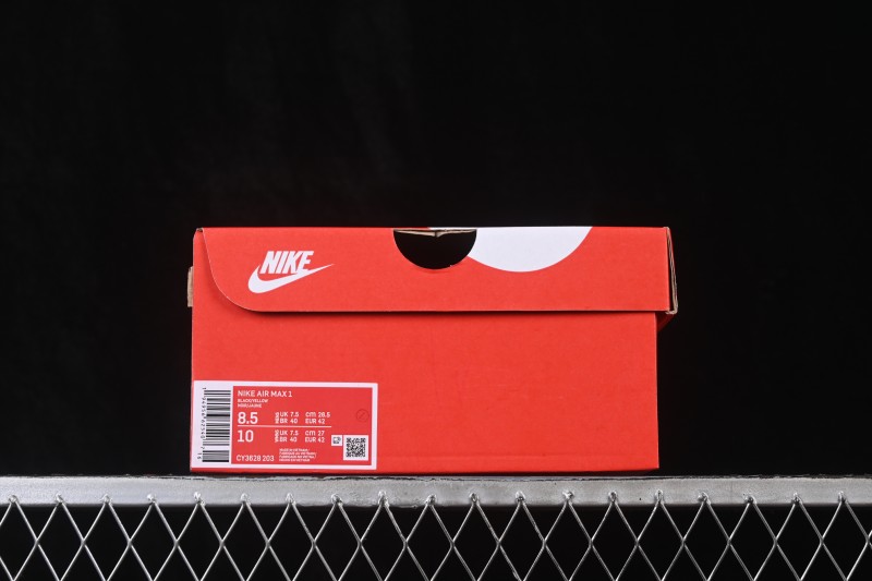 Nike Air Max 1 Retro Running Shoes with Half-Sole Air Cushion - CY3628-203