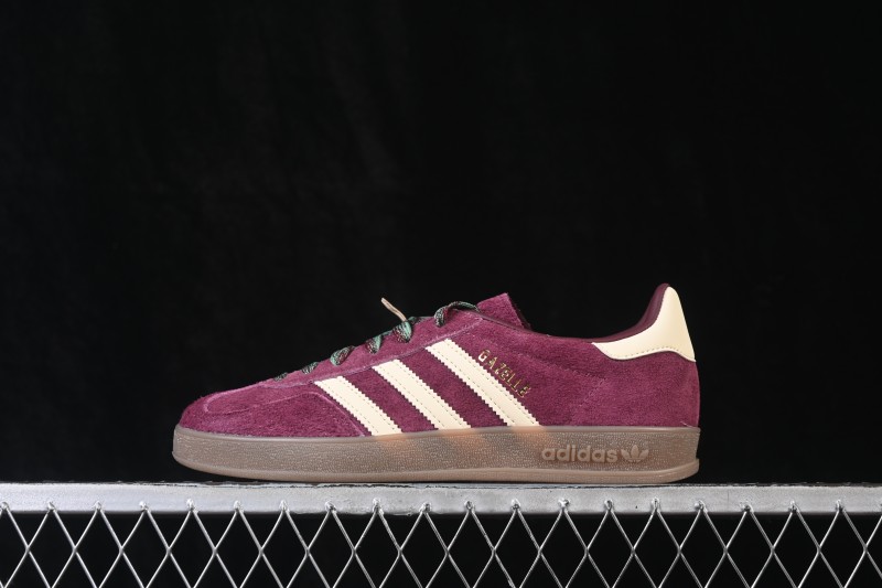Adidas Originals Gazelle Indoor Retro Casual Anti-Slip Wear-Resistant Low-Top Sneakers - KJ8316