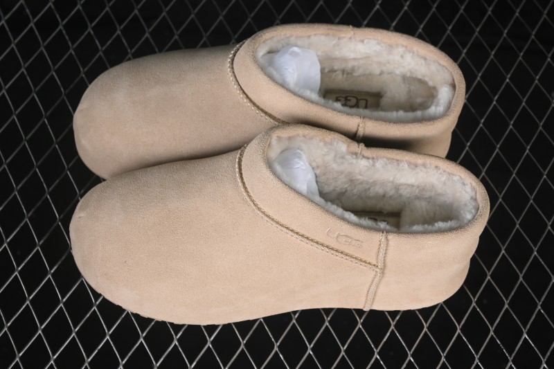 UGG Enwrap Clog Suede Comfort Low-Top Hidden Wedge Casual Lifestyle Shoes - 1180254 MDSD