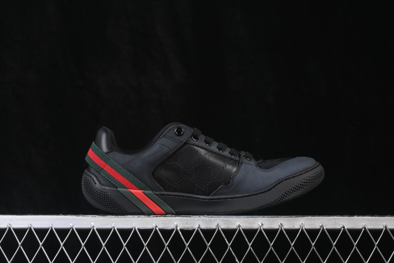 Gucci Primavera Screener Casual Sneakers with Interlocking G and Web Detail - FAGIV9078