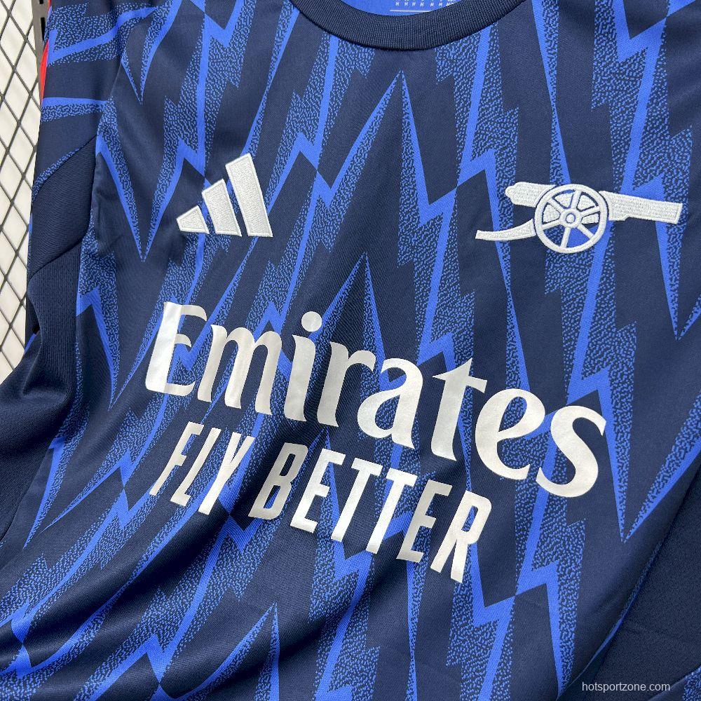 2025/26 Mens Arsenal Away Long Sleeve Jersey