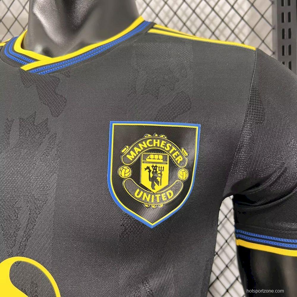 2025/26 Player Version Mens Manchester United Third Jersey