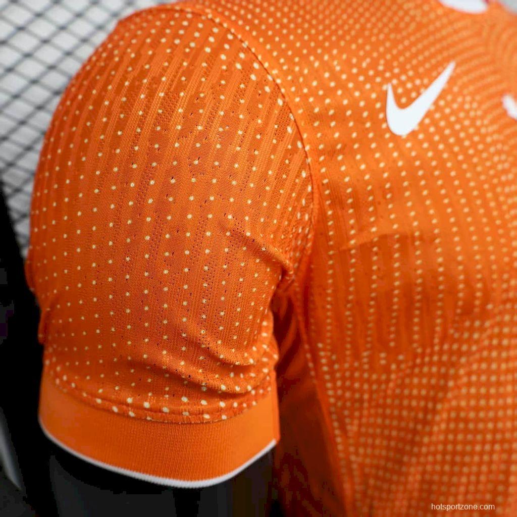2025 Player Version Mens Netherlands (Women’s Team) Home Jersey