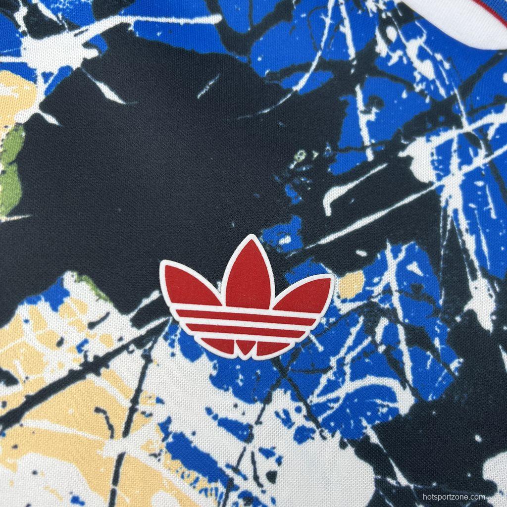 2025/26 Mens Manchester United X Stone Roses Long Sleeve Jersey