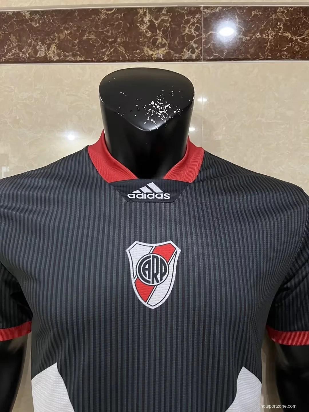 Player Version 22/23 Adidas CA River Plate Icon Black Jersey