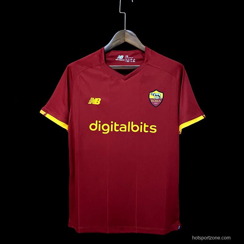 Retro 21/22 AS Roma Home Jersey