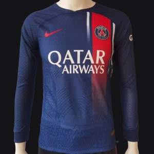 Player Version 23/24 PSG Home Long Sleeve Jersey