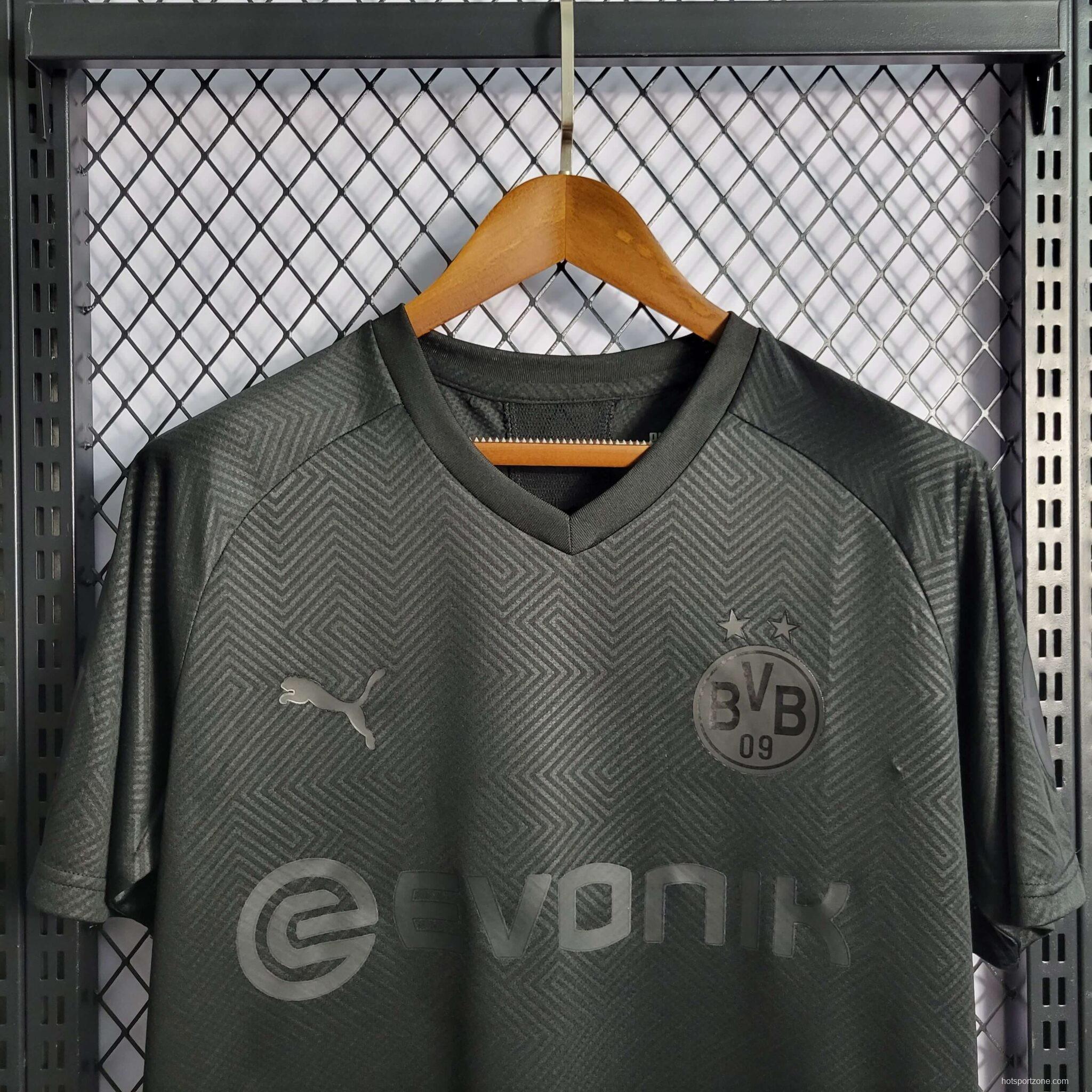 Retro Borussia Dortmund 110th Anniversary Edition Black Jersey