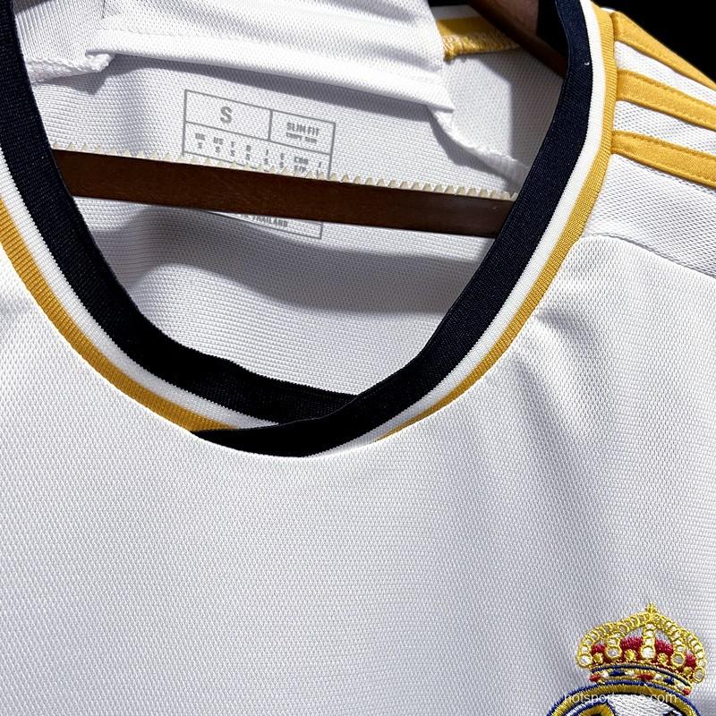 23/24 Real Madrid Home Long Sleeve Jersey