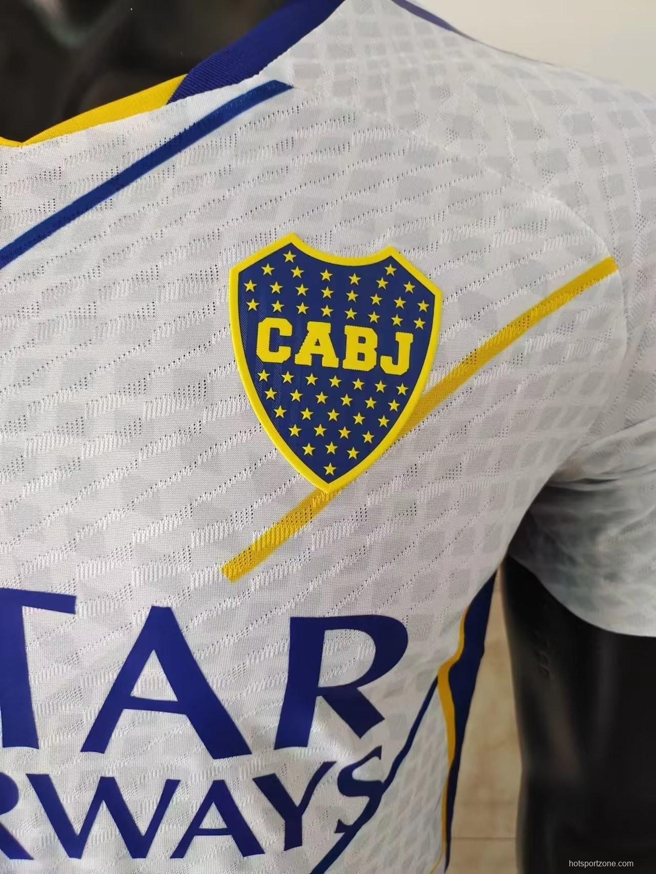 Player Version 23-24 Boca Juniors White Jersey
