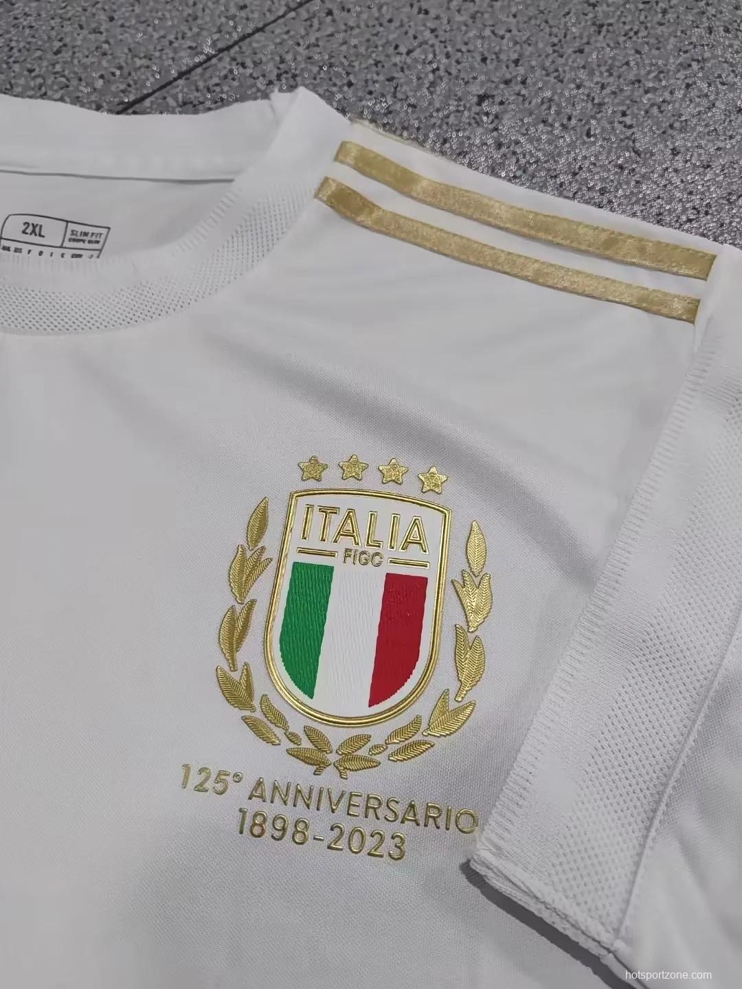 2023 Italy 125 Anniversary White Jersey S-4XL