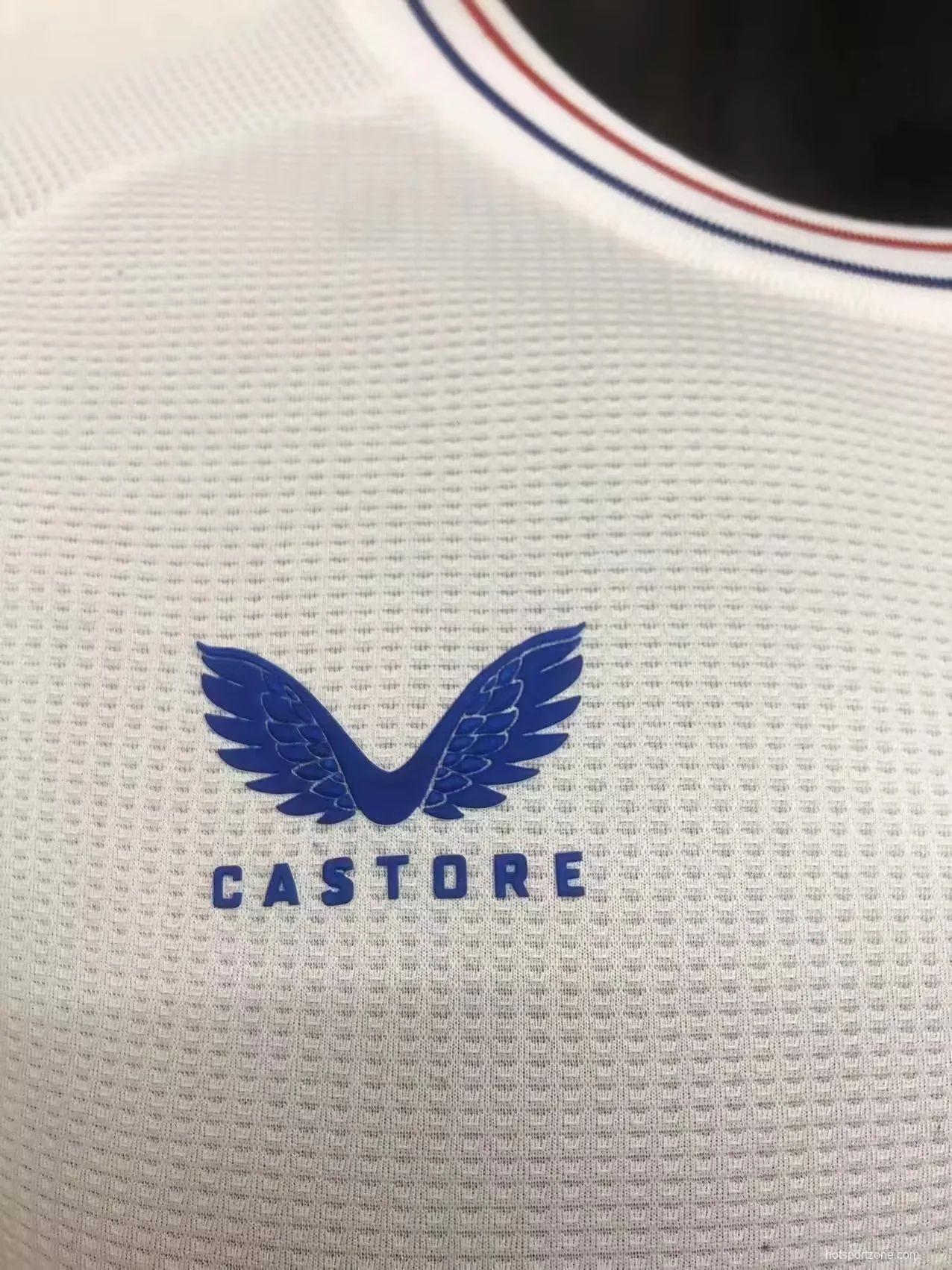 Player Version 23/24 Glasgow Rangers Away White Jersey