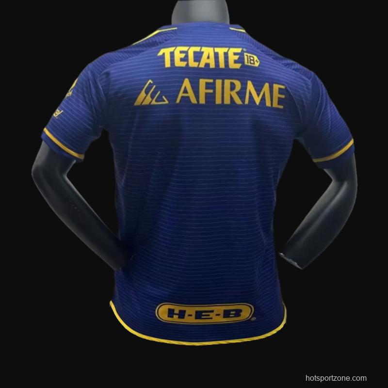 23/24 Tigres UANL Away Blue Jersey
