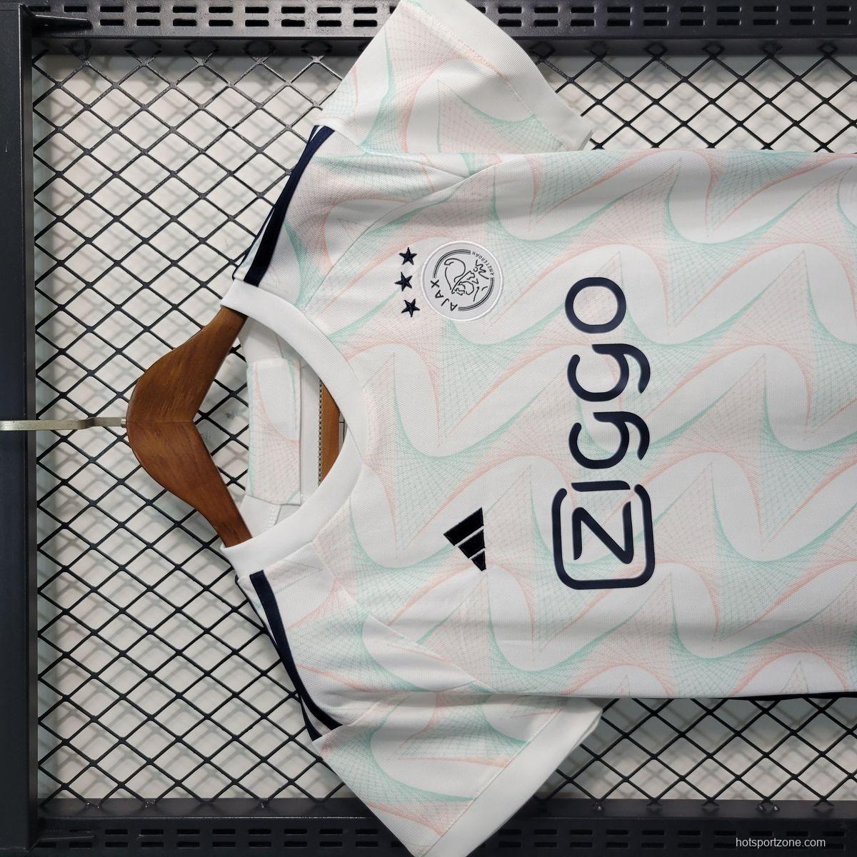 23/24 Kids Ajax Away Jersey