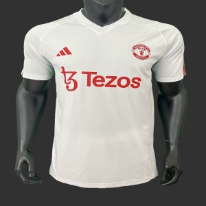 23/24 Manchester United White Training Jersey