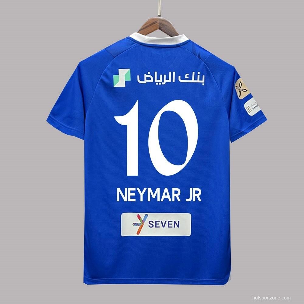 23/24 Al Hilal Saudi Home NEYMAR JR #10 Jersey