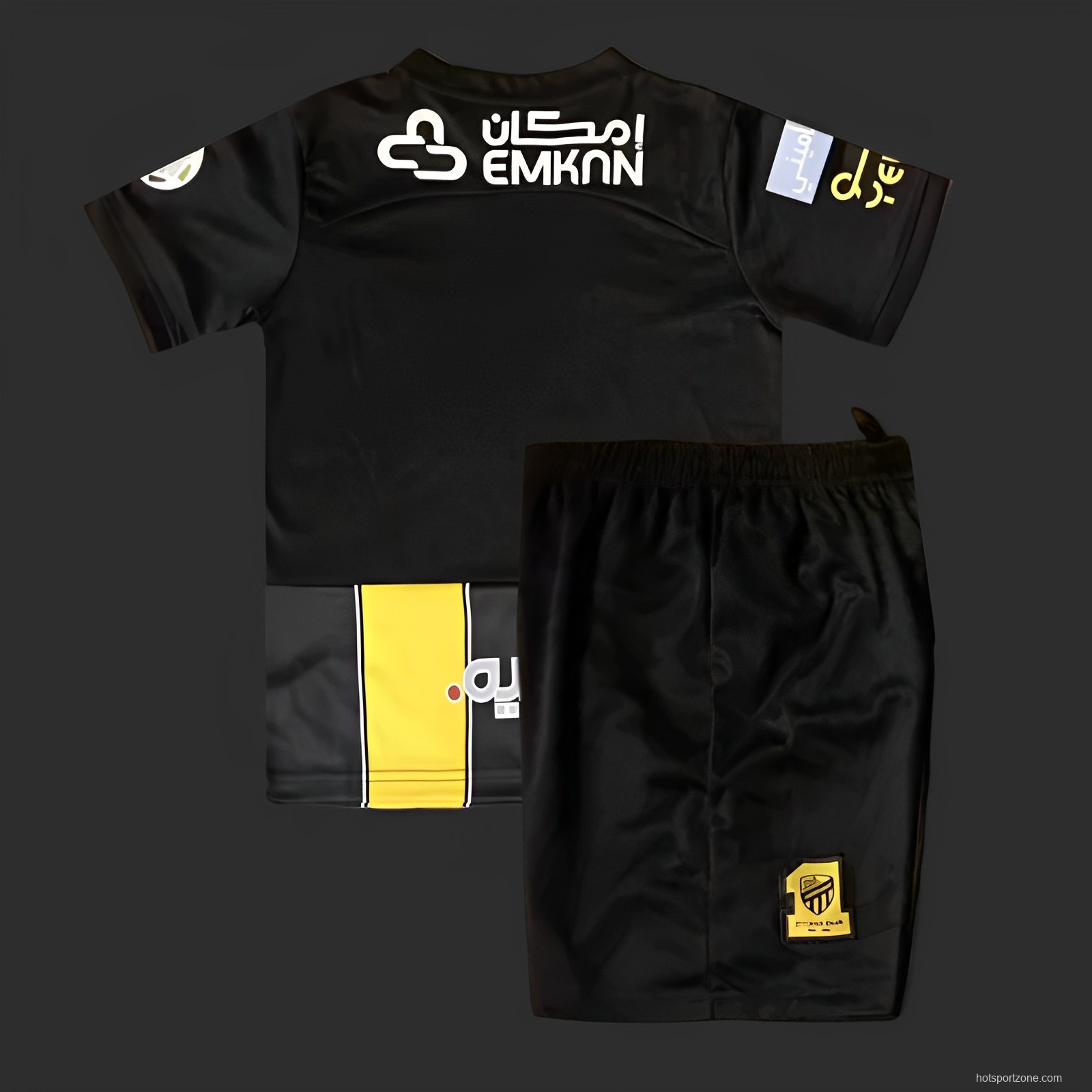 23/24 Kids Al-Ittihad Home Jersey