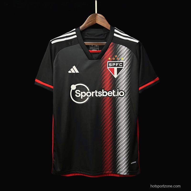 23/24 Sao Paulo Third Black Jersey