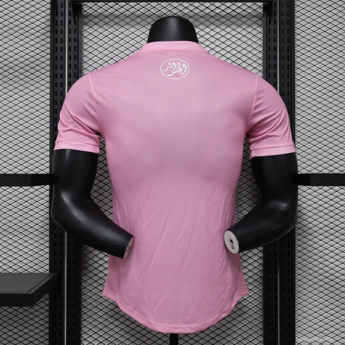 Player Version 2023 Algeria Pink Special Jersey