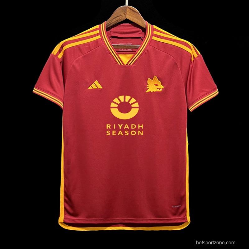 23/24 AS Roma Home Jersey