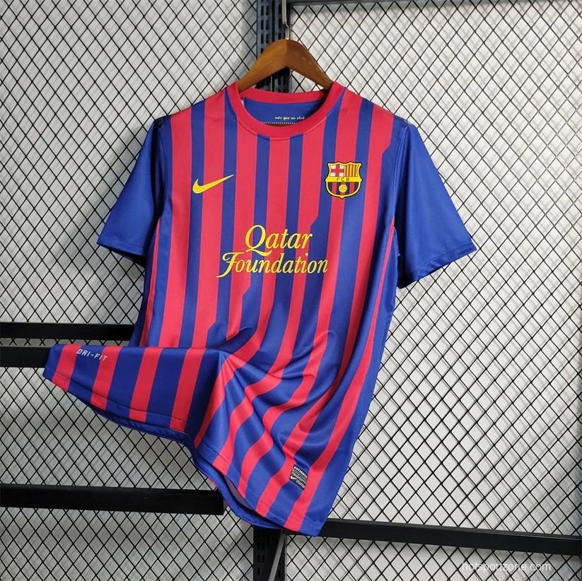 Retro 11/12 Barcelona Home Jersey