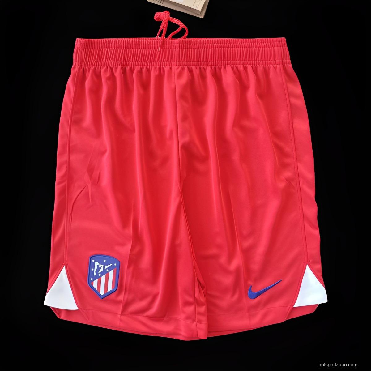 23/24 Atletico Madrid Home Shorts