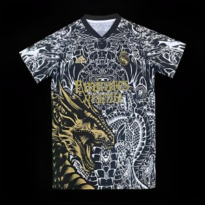 23/24 Real Madrid Black Dragon Special Jersey