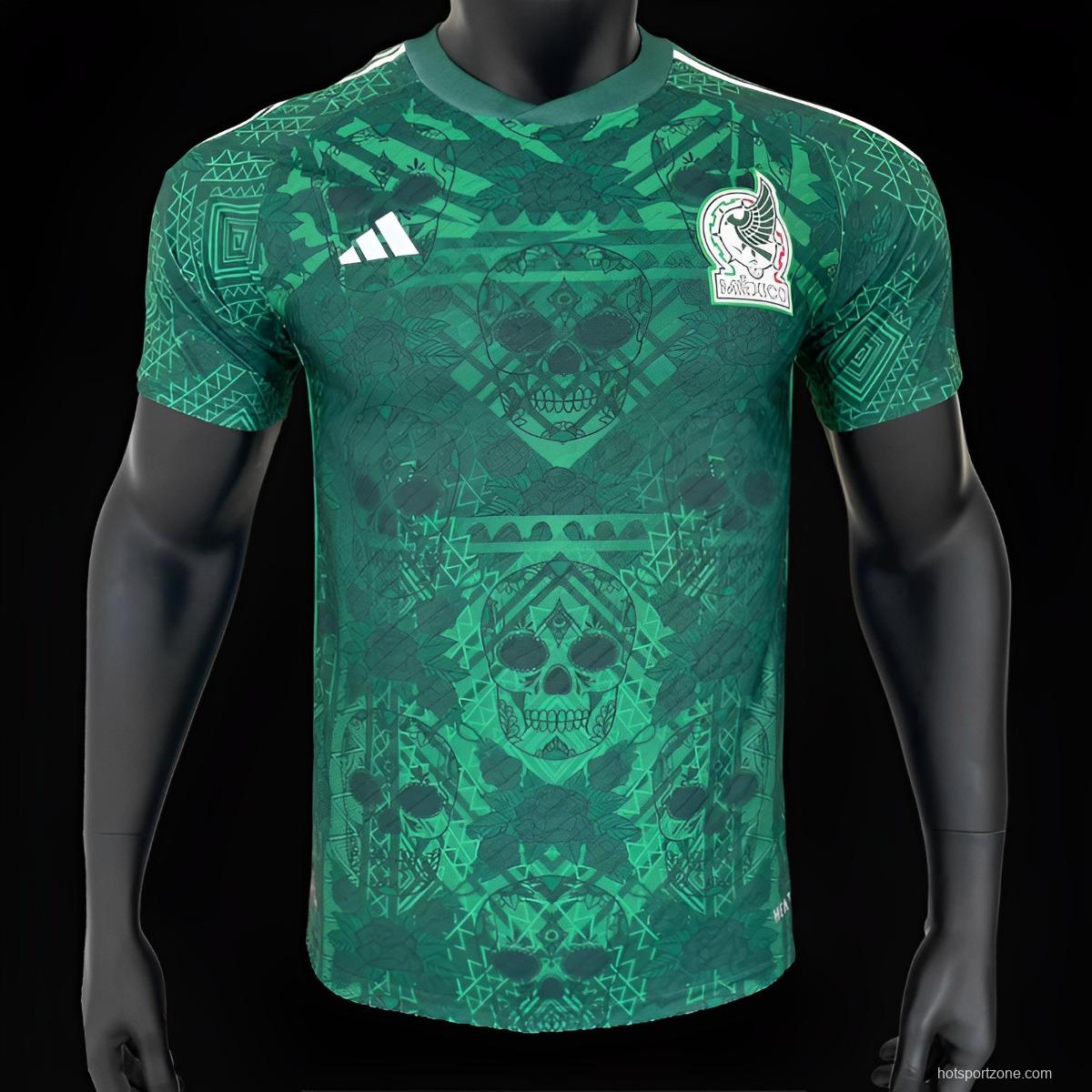 Player Version 2023 Mexico Home Special Jersey