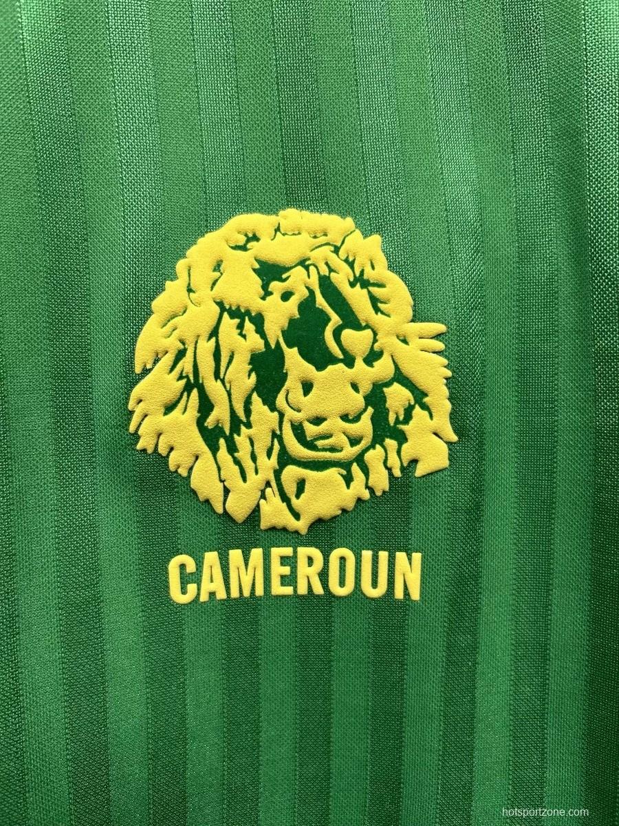 Retro 1990 Cameroon Home Jersey