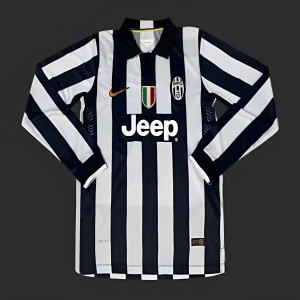 Retro 14/15 Juventus Home Long Sleeve Jersey