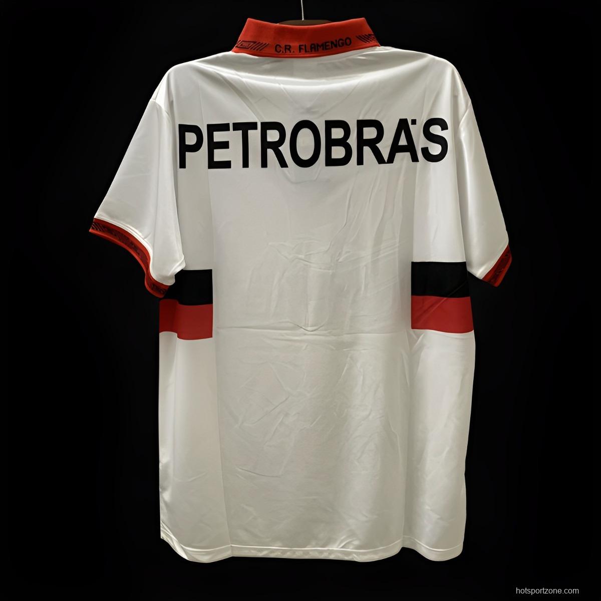 Retro 93/94 Flamengo Away White Jersey