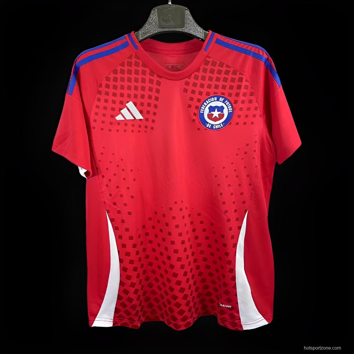 2024 Chile Home Jersey