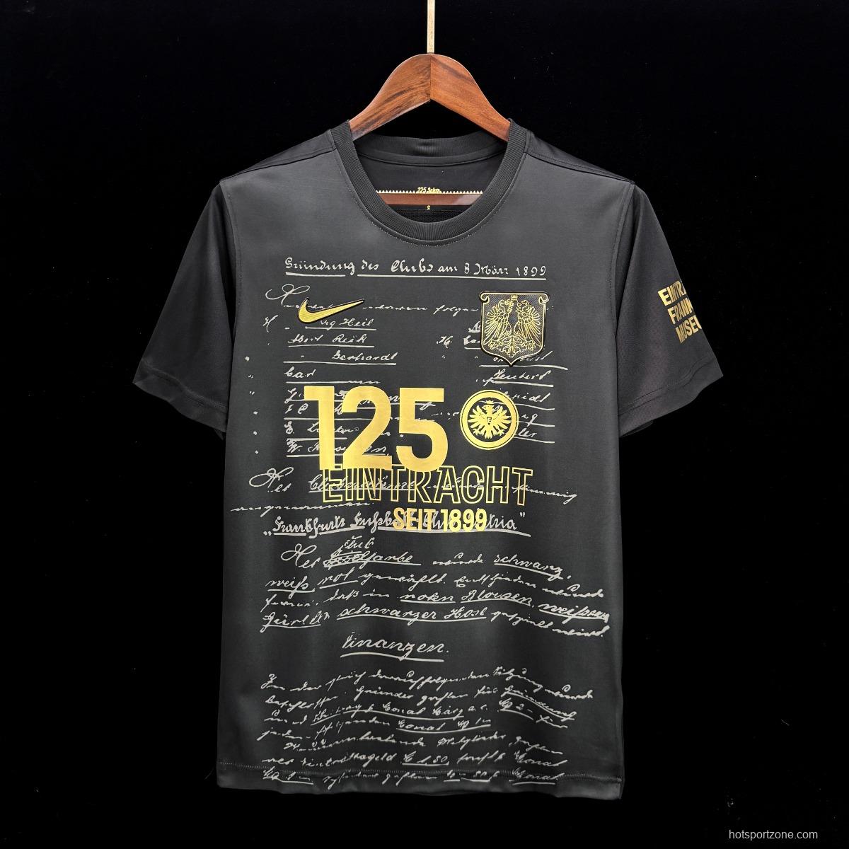 23/24 Eintracht Frankfurt 125-Year Anniversary Black Jersey