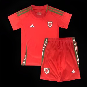 2024 Kids Wales Home Jersey