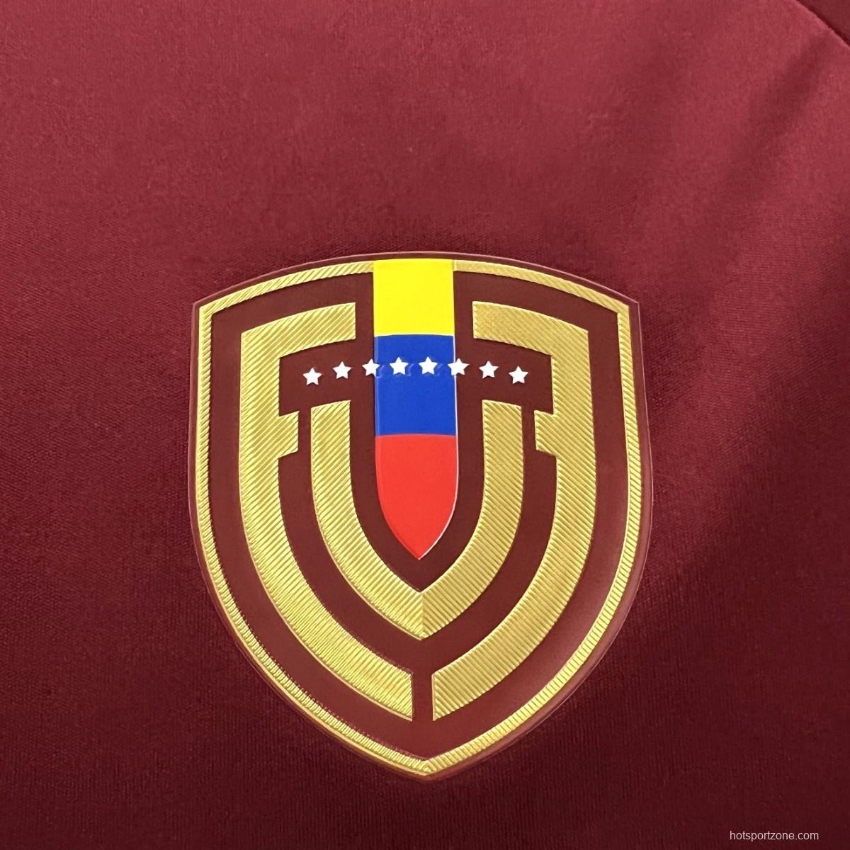 2024 Venezuela Copa America Home Jersey