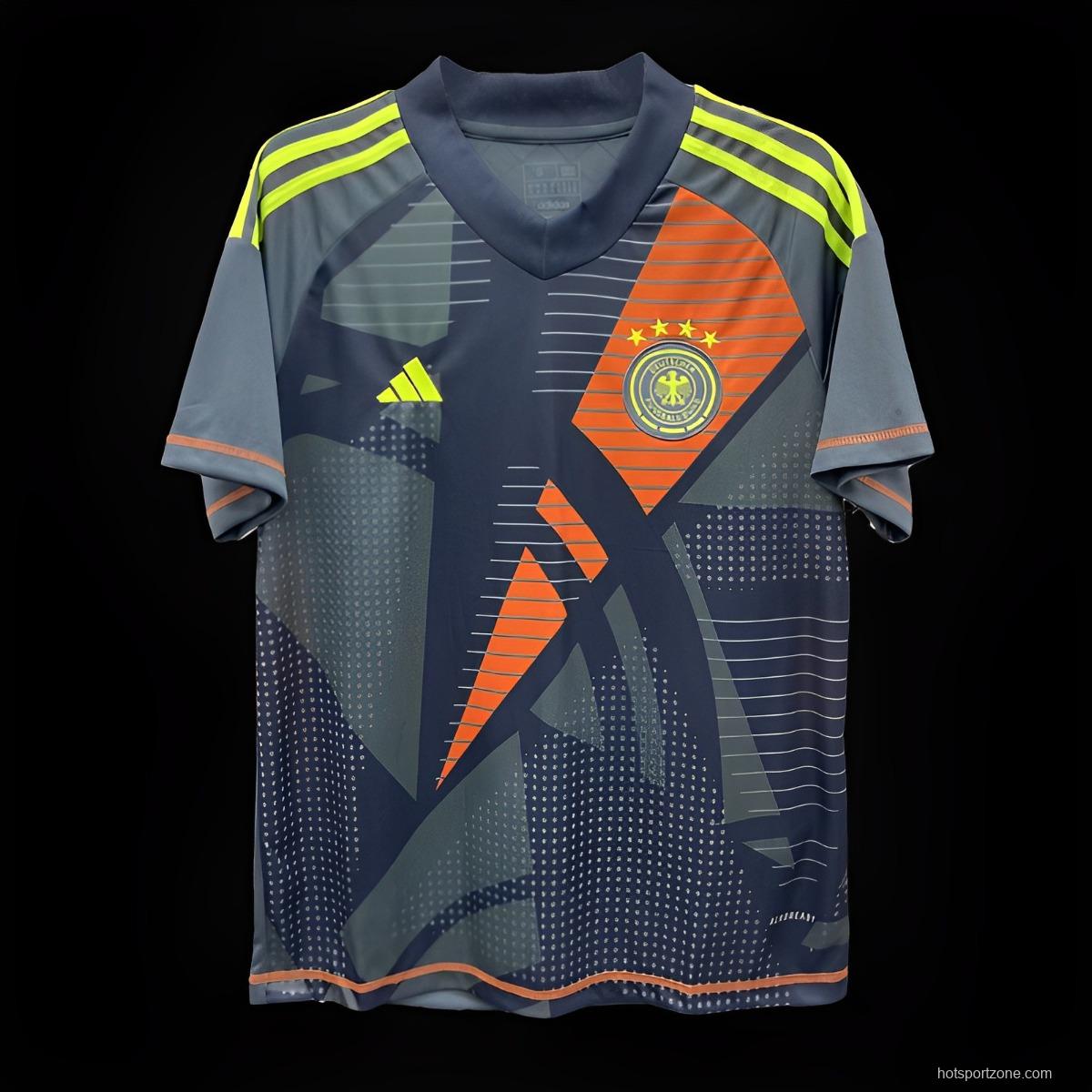 2024 Germany Black Goalkeeper Jersey