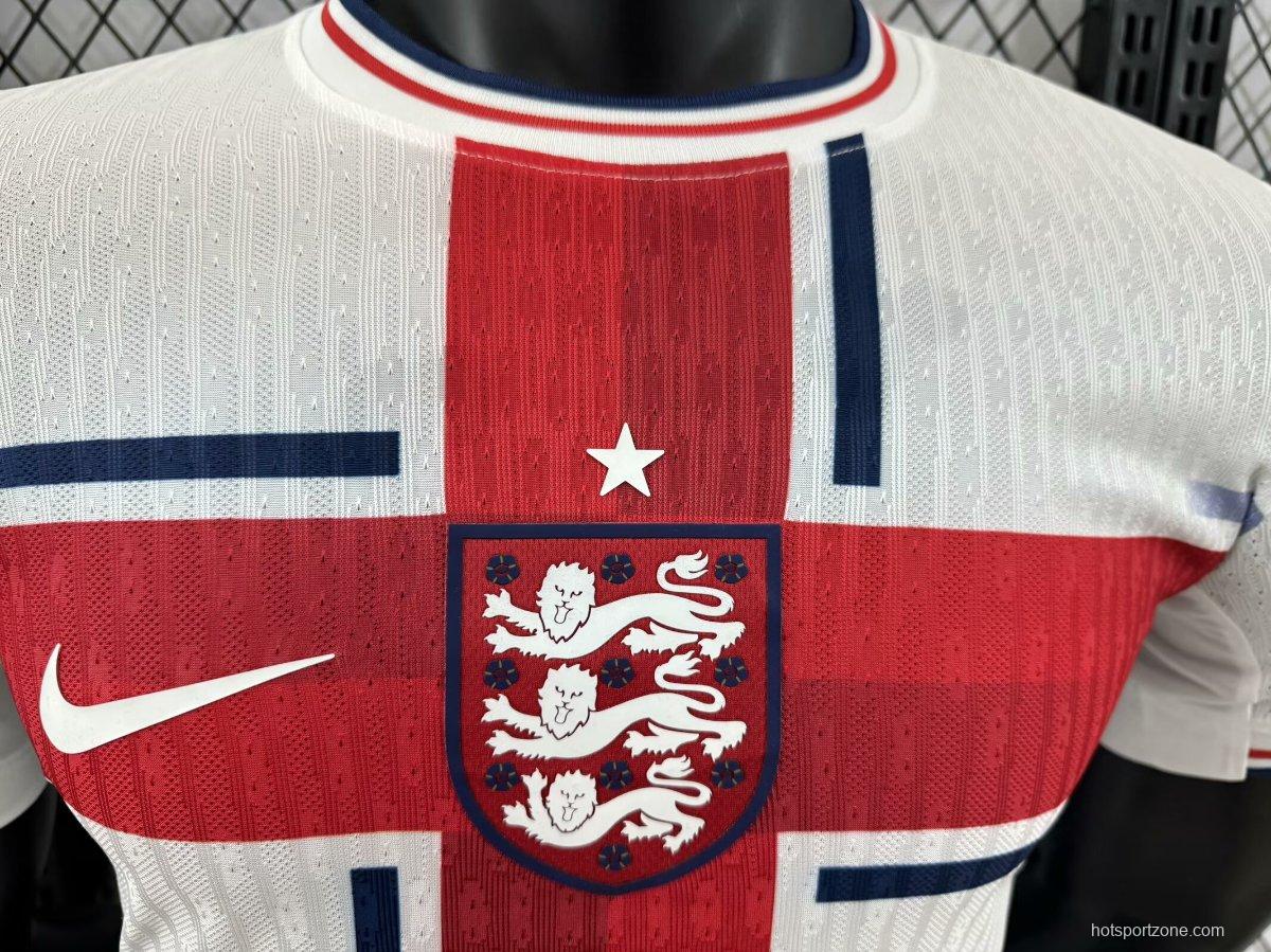 Player Version 2024 England Flag Concept Jersey