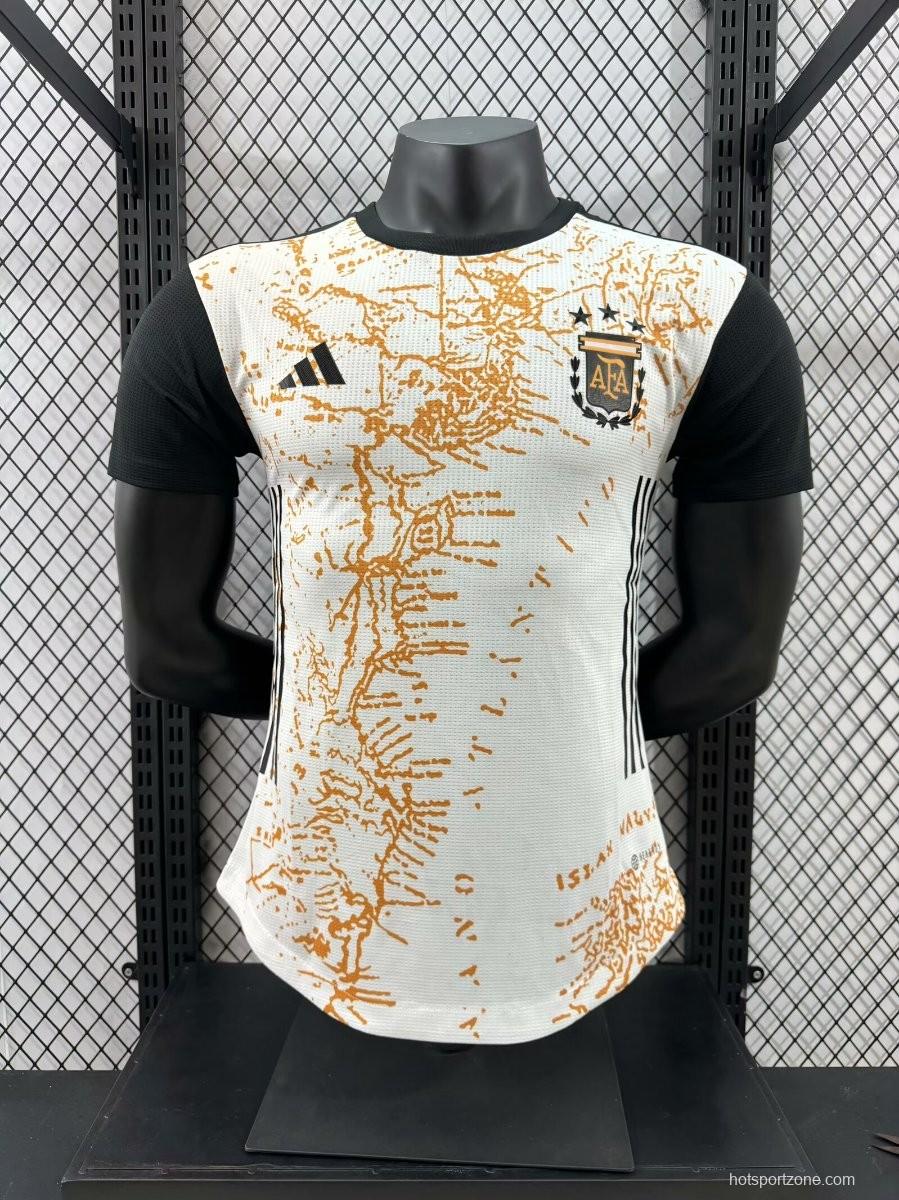 Player Version 2024 Argentina Maradona Special Tribute Jersey