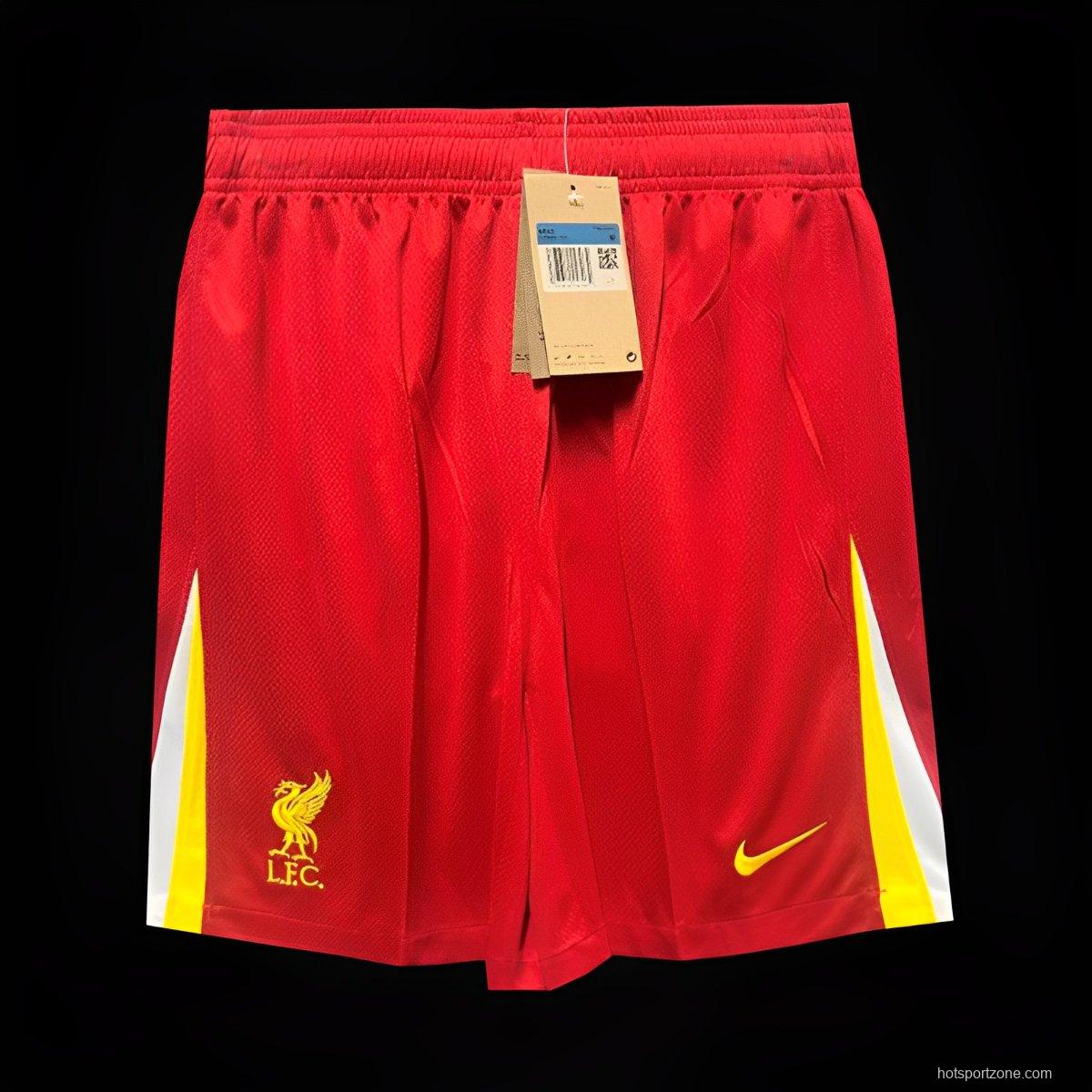 24/25 Liverpool Home Shorts