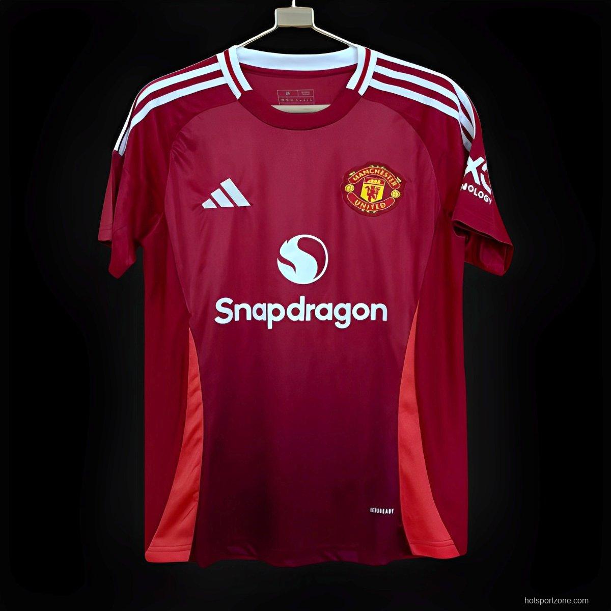 24/25 Manchester United Home Jersey