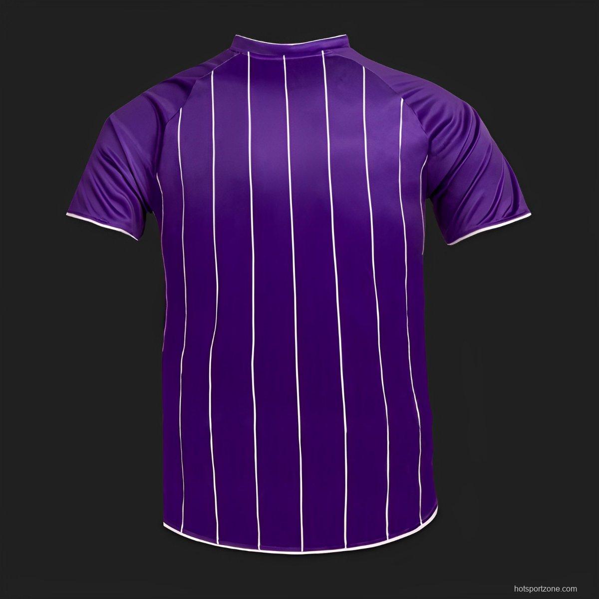 Retro 07/08 Manchester City Away Purple Jersey