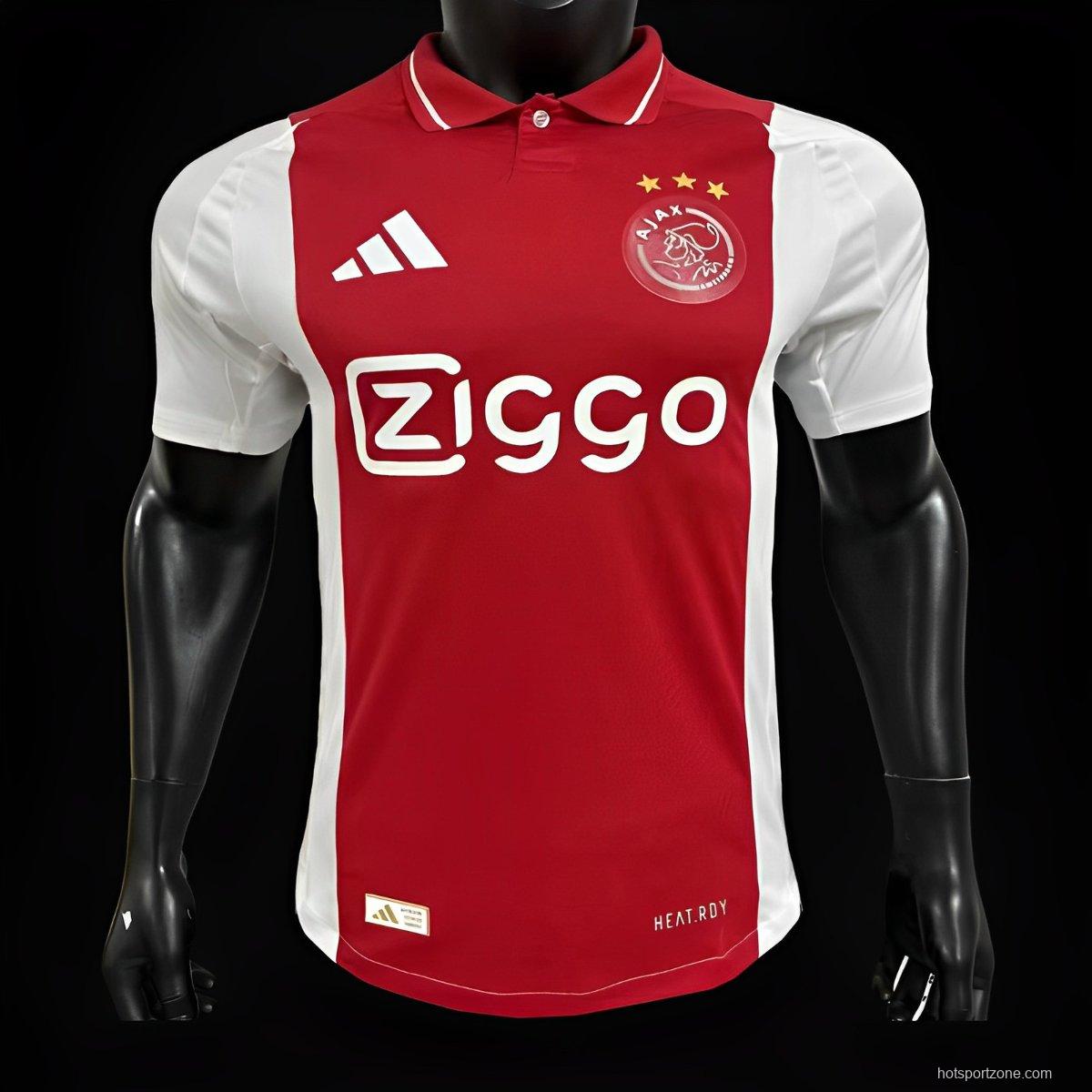 Player Version 24/25 Ajax Home Jersey