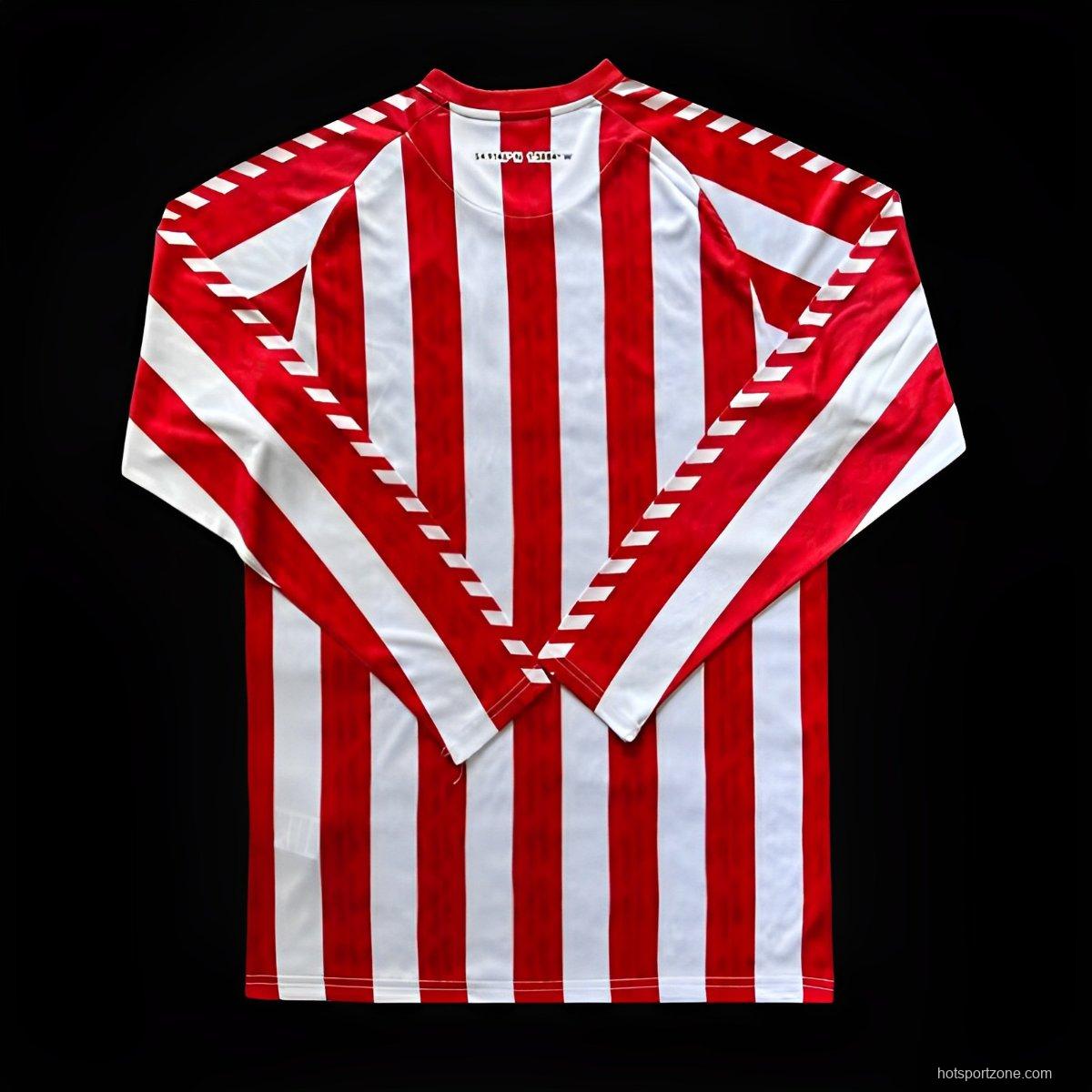 24/25 Sunderland Home Long Sleeve Jersey