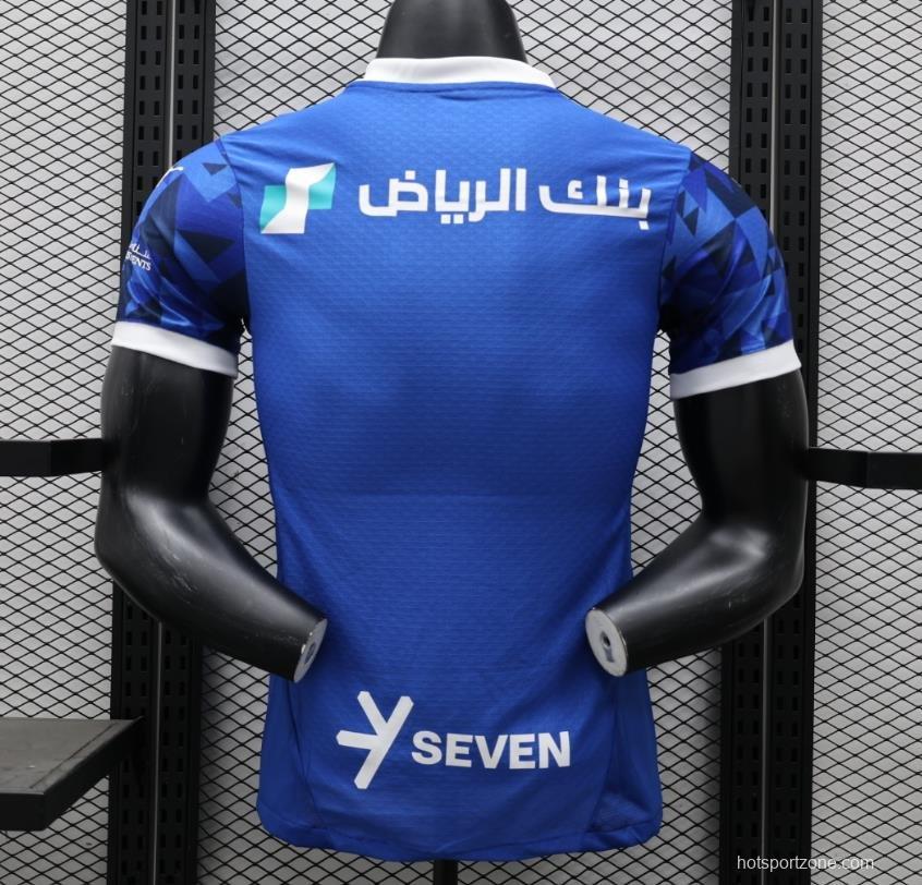 Player Version 24/25 Al Hilal Home Jersey