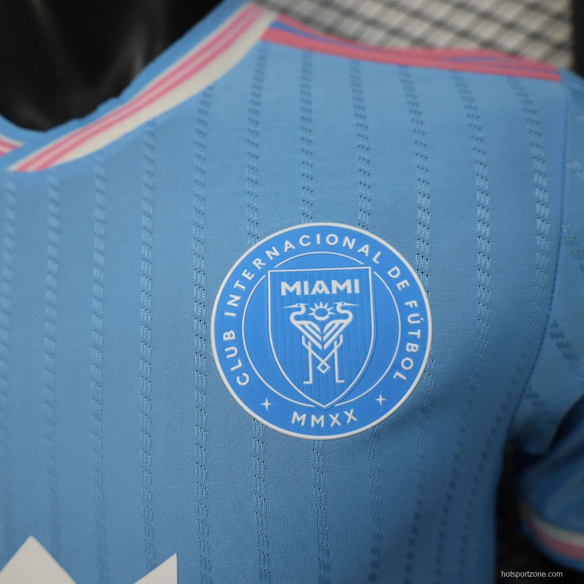 Player Version 25/26 Inter Miami Third Blue Jersey