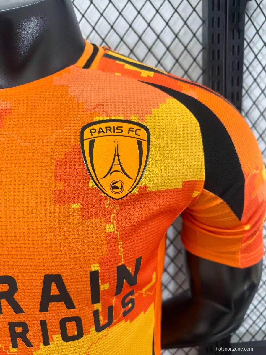 Player Version 25/26 PSG Third Orange Jersey