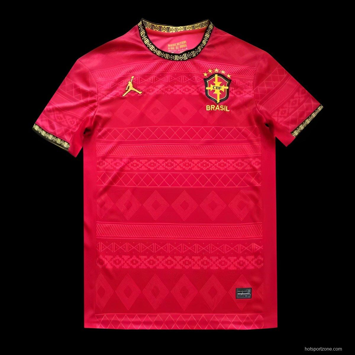 2025 Brazil Red Special Jersey