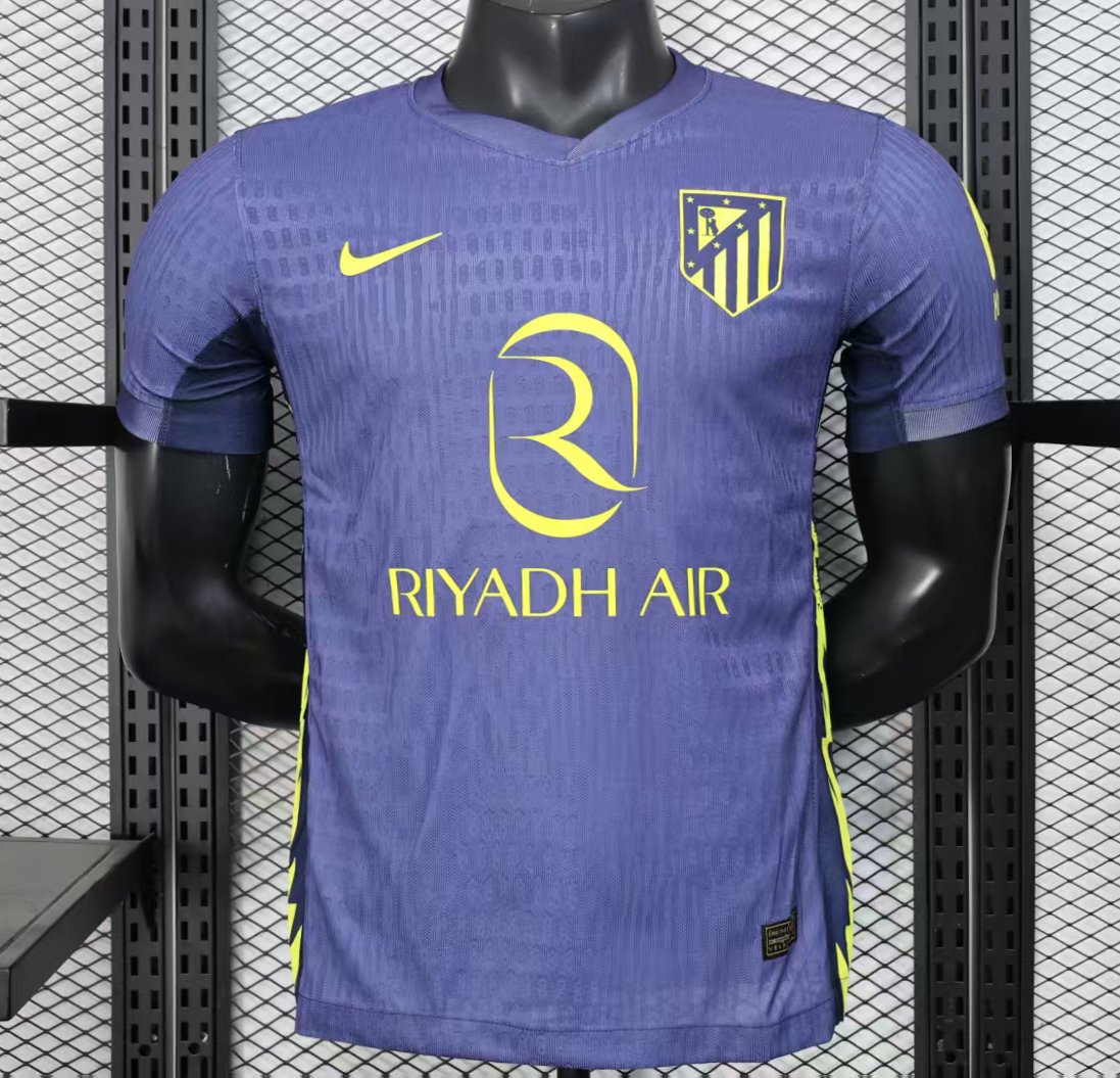 Player Version 25/26 Atletico Madrid Away Jersey